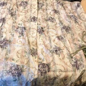 Croscill Home Pair Vintage Drapes Curtains Panels Chambord Cassis Amethyst